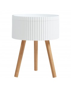 sofabord sidebord stuemøbler rundt moderne design opbevaring