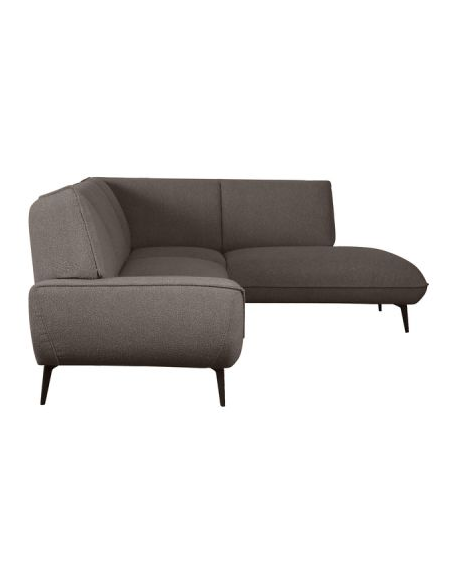sofa moderne design chaiselong chaiselongsofa højre stof boucle