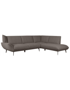sofa moderne design chaiselong chaiselongsofa højre stof boucle 2