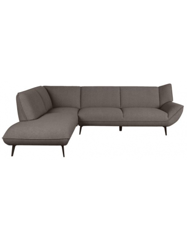 sofa moderne design chaiselong chaiselongsofa højre stof boucle