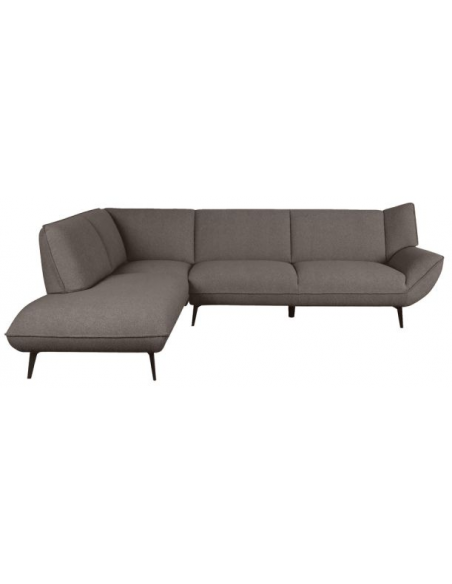 sofa moderne design chaiselong chaiselongsofa højre stof boucle