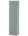 TIRSO Højskab til badeværelset i MDF H160 x B40 x D30 cm - Salvie grøn