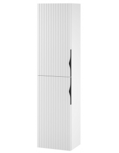 højskab skab til badeværelse badmiljø badeværelsesindretning design mat hvid 2