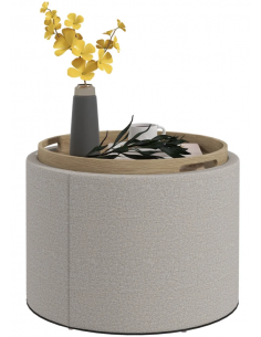 rund fodskammel opbevaring bænk 2