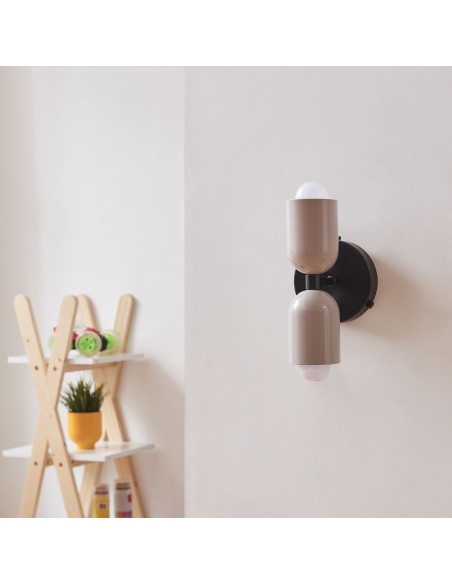 retro væglampe up down moderne design soveværelse sengelampe