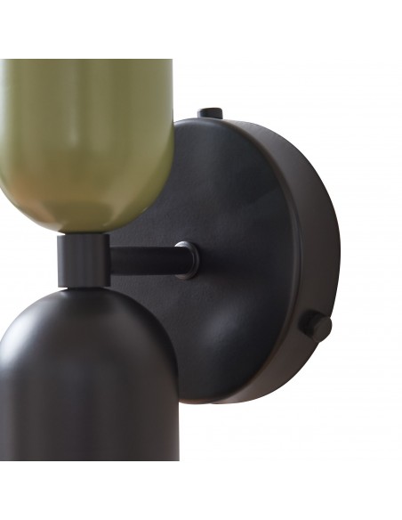 retro væglampe up down moderne design soveværelse sengelampe