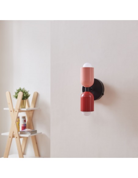 retro væglampe up down moderne design soveværelse sengelampe
