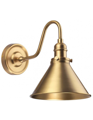 moderne væglampe køkken soveværelse seng sengelampe væg lampe messing