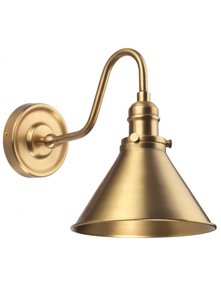 moderne væglampe køkken soveværelse seng sengelampe væg lampe messing