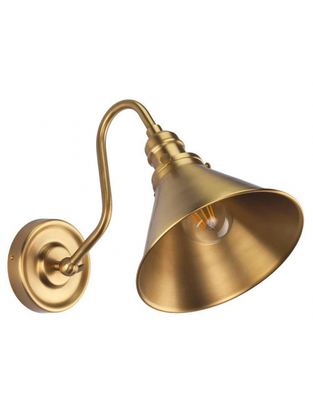 moderne væglampe køkken soveværelse seng sengelampe væg lampe messing