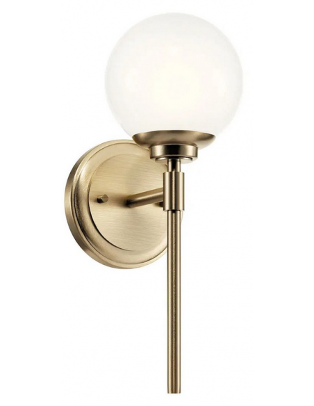 Badeværelseslampe messing moderne design væglampe spejl led