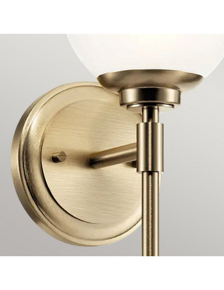 Badeværelseslampe messing moderne design væglampe spejl led