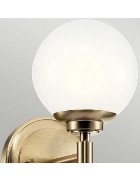Badeværelseslampe messing moderne design væglampe spejl led