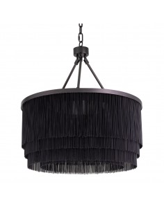 lysekrone loftlampe moderne design spisebord sort eichholtz 2