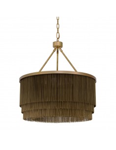 lysekrone loftlampe moderne design spisebord messing eichholtz 2