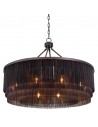 Eichholtz Tissot Lysekrone i stål og metal Ø90 cm 10 x E14 - Antik bronze/Sort