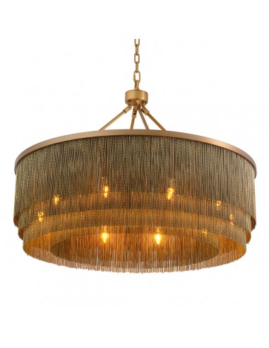 lysekrone loftlampe moderne design spisebord messing eichholtz