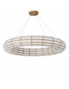 lysekrone loftlampe moderne design spisebord messing eichholtz hotelindretning restaurantindretning 2