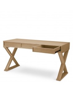 skrivebord computerbord kontormøbler kontorindretning eg egetræ træ eichholtz eichholts 2