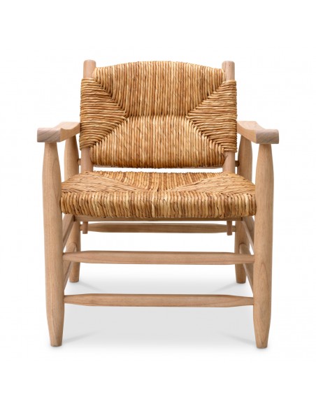 eichholtz lænestol loungestol eg egetræ træ moderne nordisk design skandinavisk