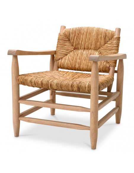 eichholtz lænestol loungestol eg egetræ træ moderne nordisk design skandinavisk
