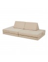 Tumle børnesofa i corduroy B150 x D66 cm - Beige