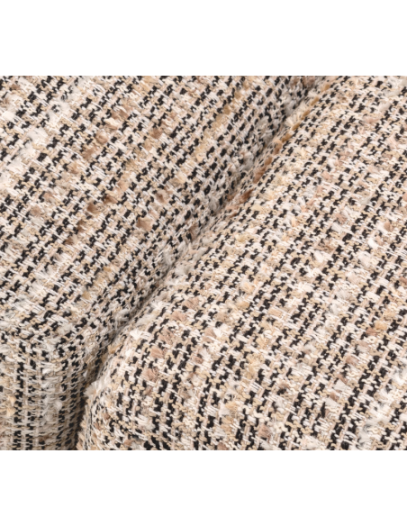 eichholtz bænk stof boucle moderne nordisk design skandinavisk