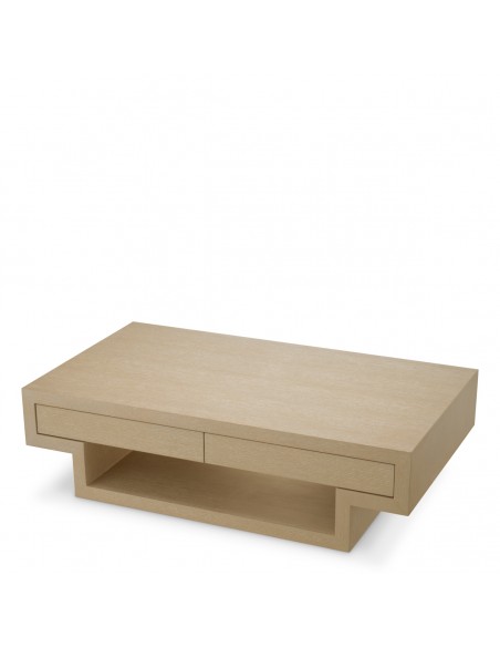 sofabord eg egetræ træ eichholtz eichholts moderne design opbevaring skuffer