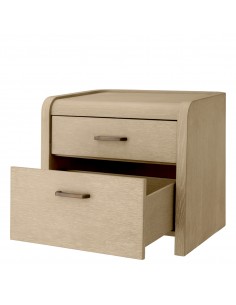 sengebord natbord skuffer eg egetræ træ eichholtz eichholts 2