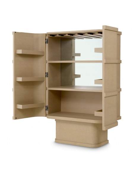 barskab barkabinet vitrine vitrineskab eg egetræ træ eichholtz eichholts