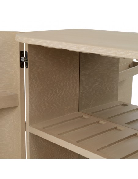 barskab barkabinet vitrine vitrineskab eg egetræ træ eichholtz eichholts