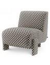 Eichholtz Rockdale lænestol i polyester H84 cm - Mønstret