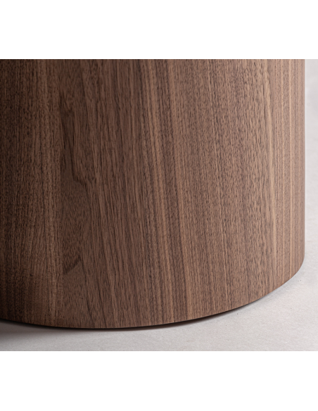 valnød brun spisebord træ moderne design