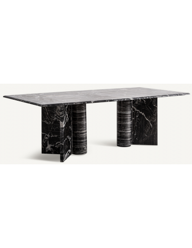 marmor sort spisebord moderne design
