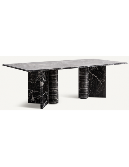 marmor sort spisebord moderne design