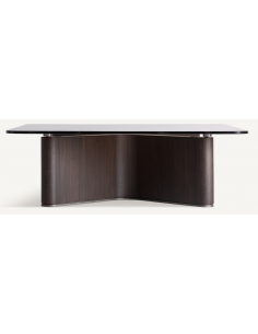 sofabord glas træ moderne design 2