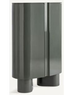 vitrineskab vitrine skab grøn moderne design 2