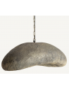 Loftlampe i beton og papmaché 89 x 54 cm 1 x E27 - Antik gråbrun