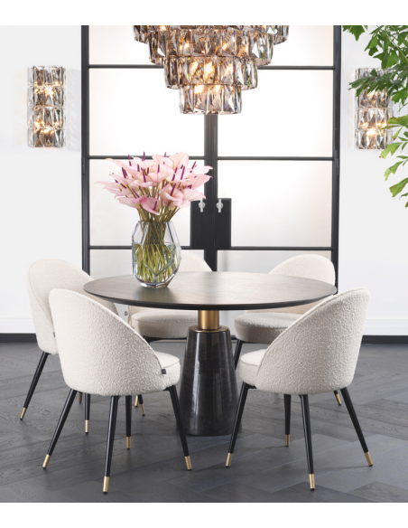 rundt spisebord marmor eichholtz eichholts moderne design 130