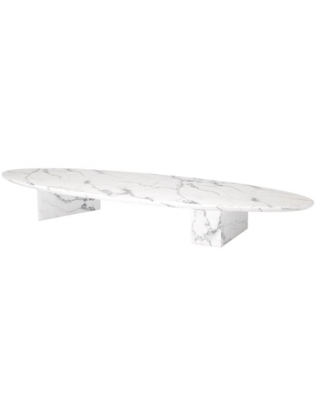 sofabord marmor ovalt eichholtz eichholts moderne design