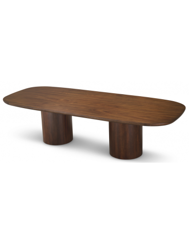 spisebord brun 300 eg egetræ træ eichholtz eichholts moderne design