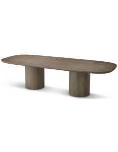 spisebord grå brun 300 eg egetræ træ eichholtz eichholts moderne design 2