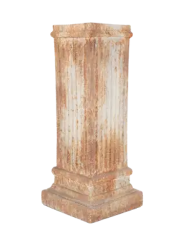 FLAMANT VADUZ Piedestal i resin H101 x B41 x D41 cm – Antik rust
