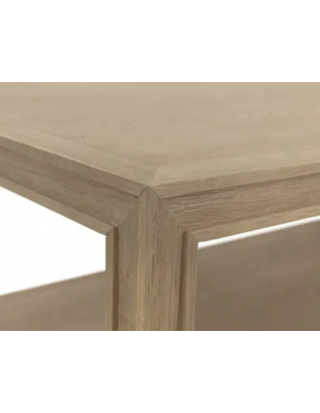 præsentationsbord egetræ eg træ butiksindretning præsentation butik bord indretning tøj tøjbutik