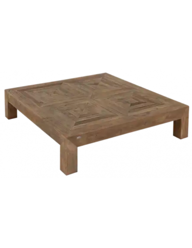 FLAMANT TOSCANE Sofabord i genanvendt elmetræ 140 x 130 cm – Antik natur