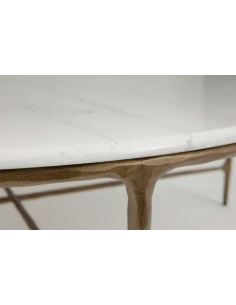 rundt sofabord stort marmor moderne design 2