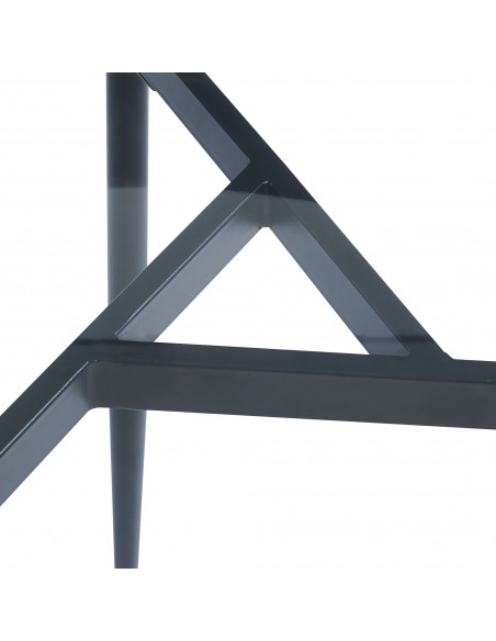 sofabord sidebord stuemøbler rundt moderne design glas