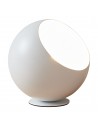 Bordlampe i metal H20 x Ø20 cm 1 x E27 - Hvid
