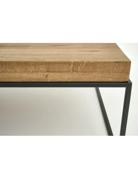 sofabord stort træ design egetræ