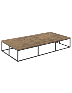 sofabord stort træ design egetræ